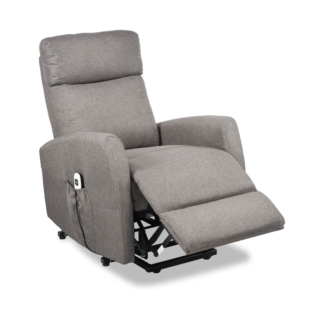 MCFotoProducto-33 Sillón reclinable eléctrico color gris, fotografía de producto, Marcos Castellanos Fotografia